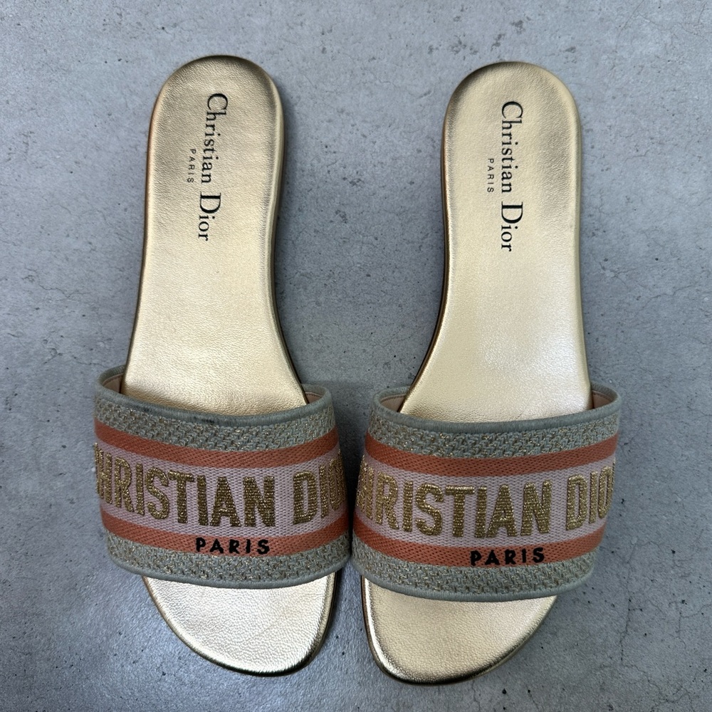 CHRISTIAN DIOR DWAY SLIDES